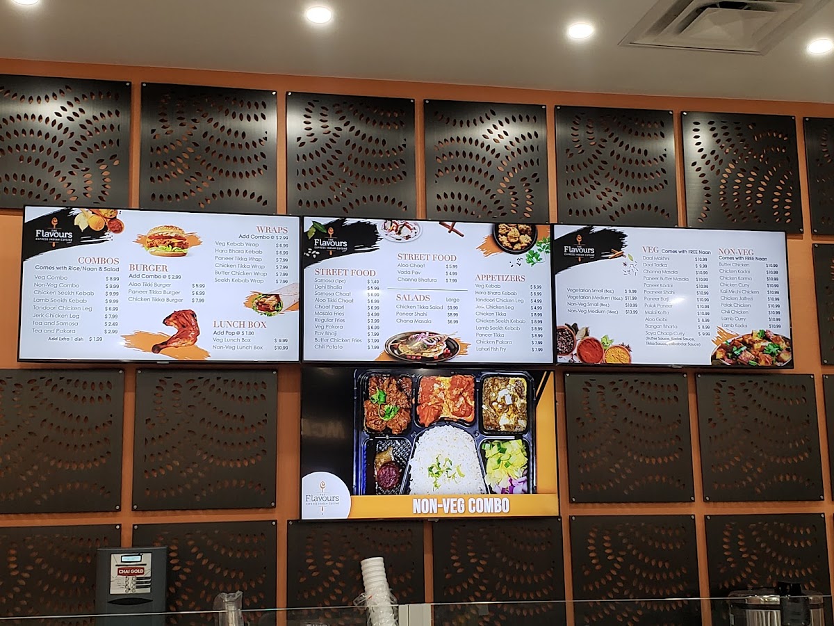 Menu The Flavours Express Indian Cuisine Albion-2